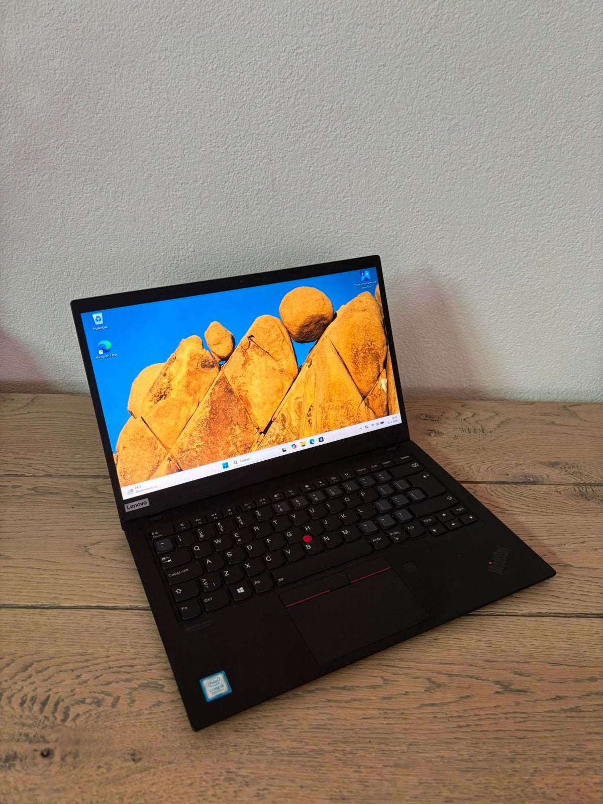 Lenovo ThinkPad X1 Carbon Gen 7 | i5 | 8GB | 256GB SSD, 256 GB, 2 tot 3 Ghz, Qwerty, 8 GB