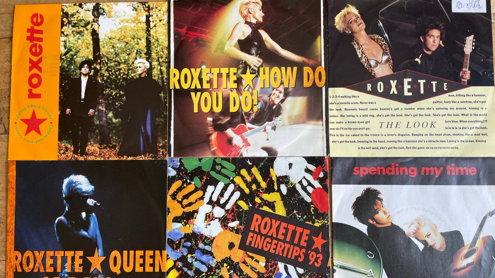 6 singles Roxette, Ophalen of Verzenden, Zo goed als nieuw, Pop