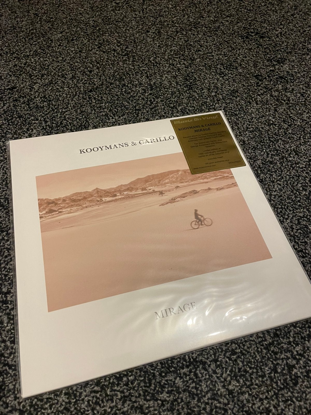 Kooymans & Carillo Mirage wit vinyl slechts 1000 exemplaren, Ophalen of Verzenden, 2000 tot heden