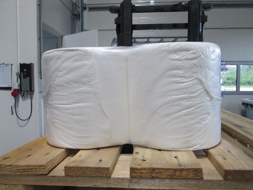 Papierrol wit cellulose 2-laags, Ophalen of Verzenden, Nieuw