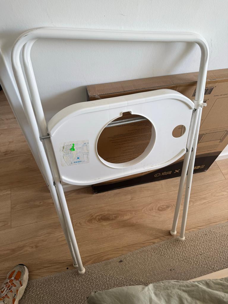 Badring of badstandaard, Kinderen en Baby's, Gebruikt, Badzitje of Badring, Standaard, Ophalen