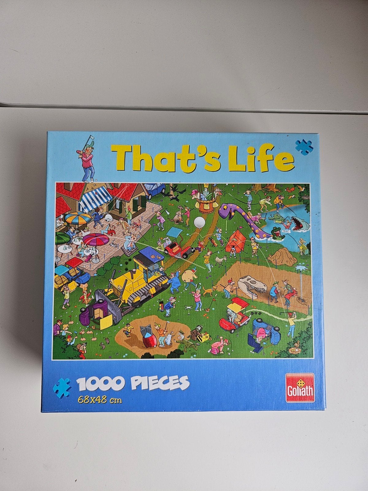 Goliath That's Life 1000 stukjes puzzel, Ophalen of Verzenden, 500 t/m 1500 stukjes, Zo goed als nieuw, Legpuzzel