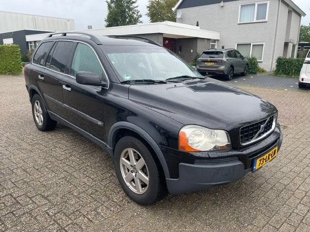 Volvo XC90 2.9 T6 Geartronic 2003 Zwart, Auto's, 138 €/maand, 7 stoelen, Vierwielaandrijving, 2250 kg