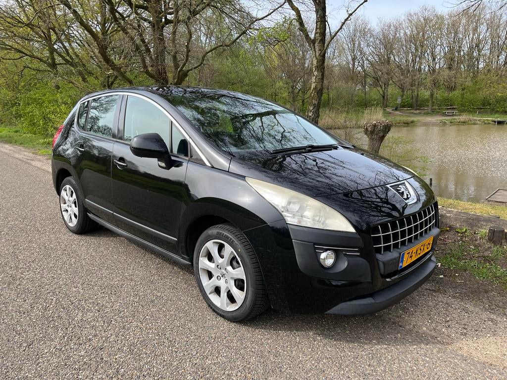 Peugeot 3008 1.6 VTI 2010 Zwart, Voorwielaandrijving, 1374 kg, 4 cilinders, Zwart