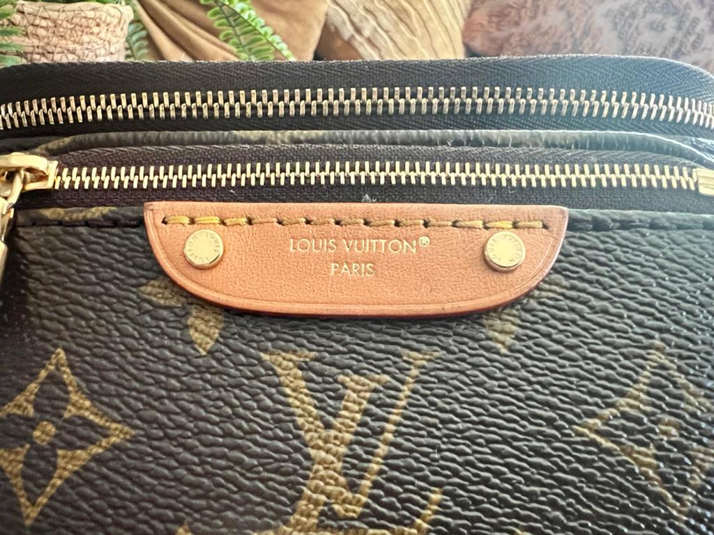 Louis Vuitton Mini Bumbag Monogram origineel, Ophalen of Verzenden, Zo goed als nieuw, Bruin, Schoudertasje