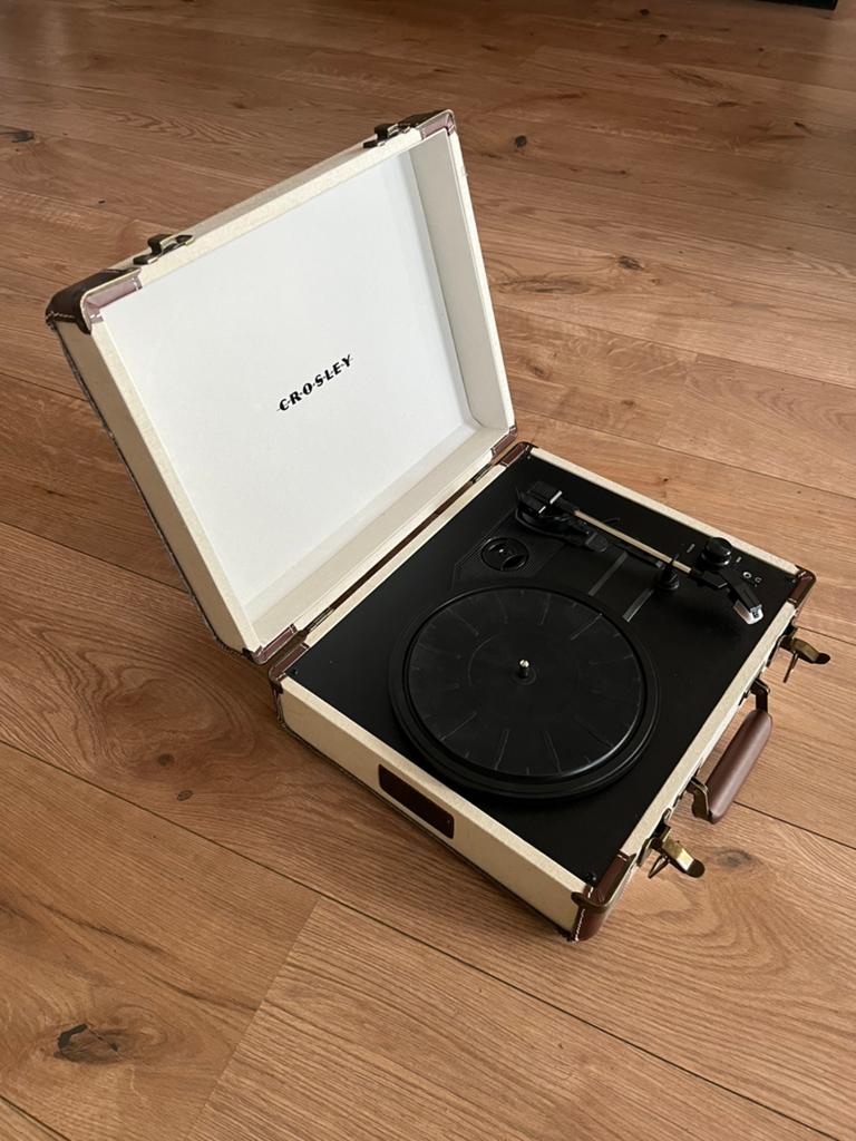 Crosley Platenspeler CR6019A-LI - Draagbaar en Stijlvol, Ophalen, Zo goed als nieuw, Overige merken