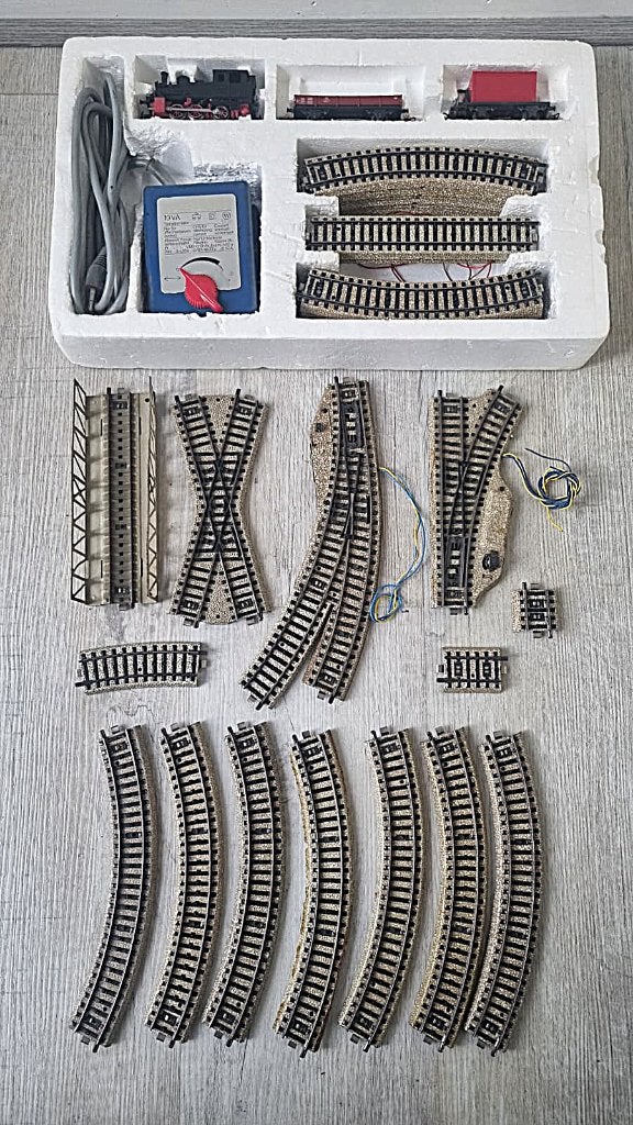 Marklin uitgebreide beginset startset, Wisselstroom, Ophalen of Verzenden, Analoog, Märklin