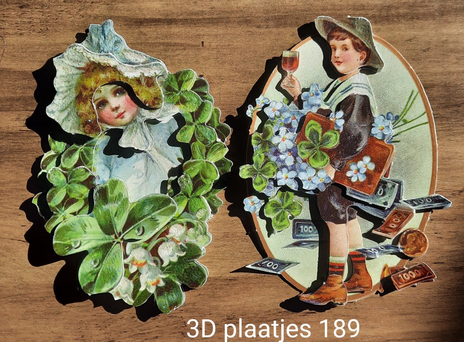 3d Plaatjes 189, Hobby en Vrije tijd, Ophalen of Verzenden, Nieuw, Overige thema's, Knipvel