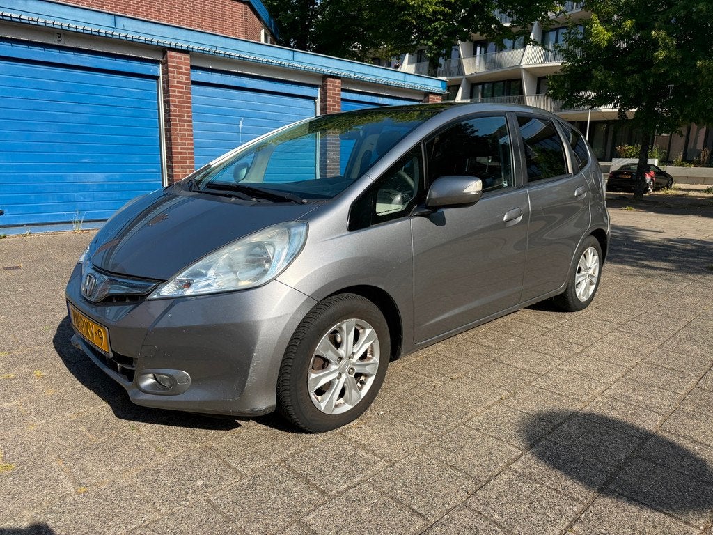 Honda Jazz 1.4 Hybrid Elegance Cruise Panorama 1-eigenaar Cl, Auto's, Euro 5, Gebruikt, 4 cilinders, Parkeersensor