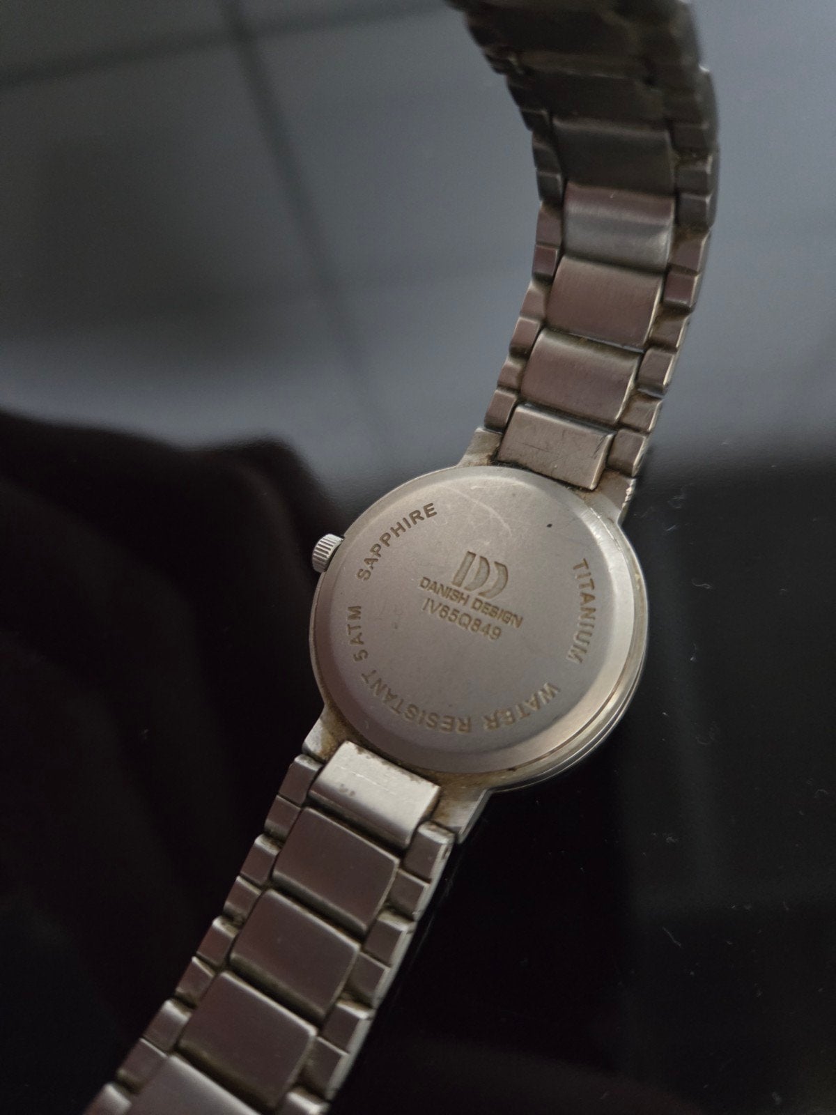 Danish design horloge, Sieraden, Tassen en Uiterlijk, Ophalen of Verzenden, Staal, Overige merken