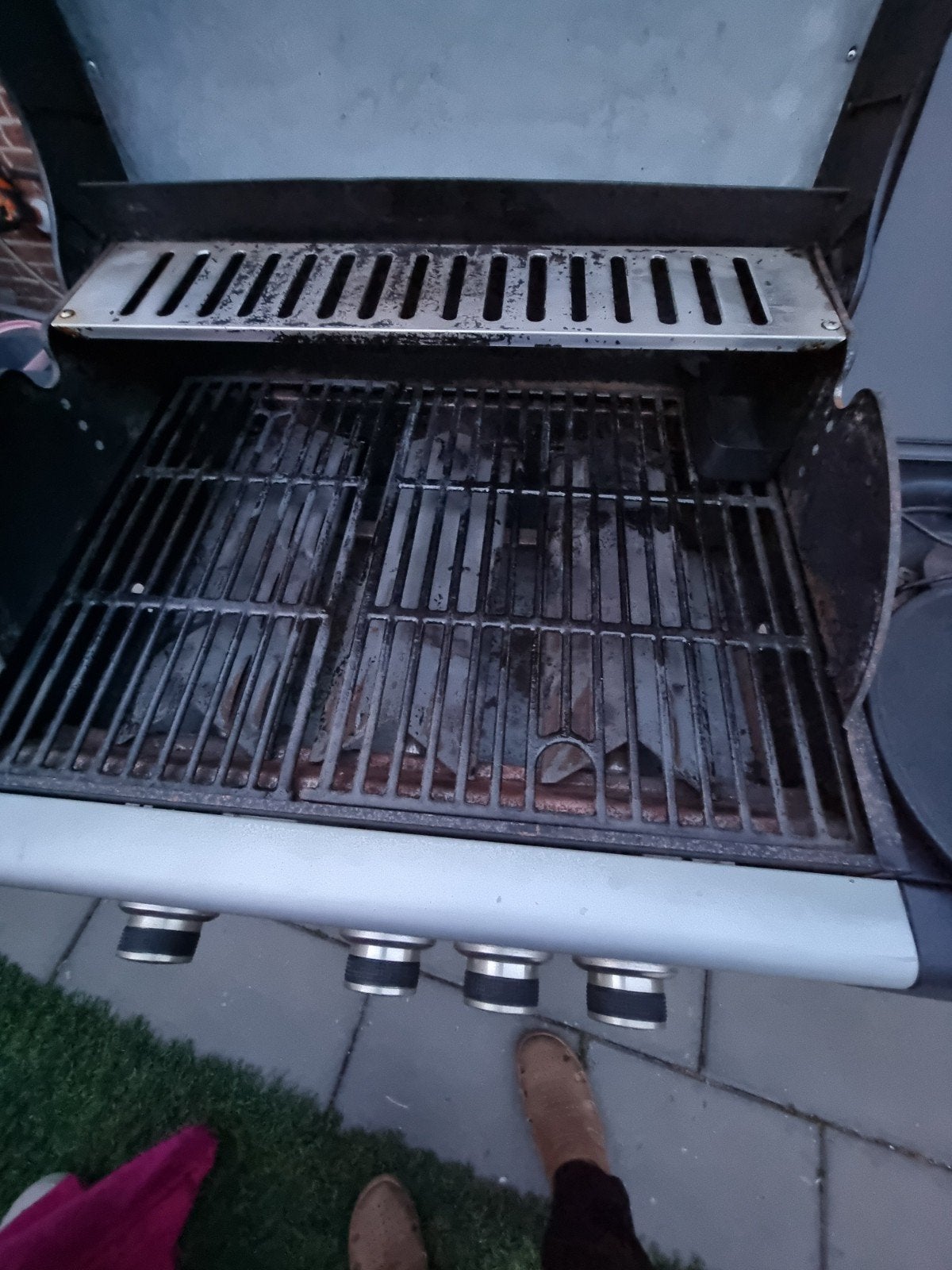 Nice Cooker butagas barbecue met zijbrander, Ophalen, Gebruikt, Nice Cooker