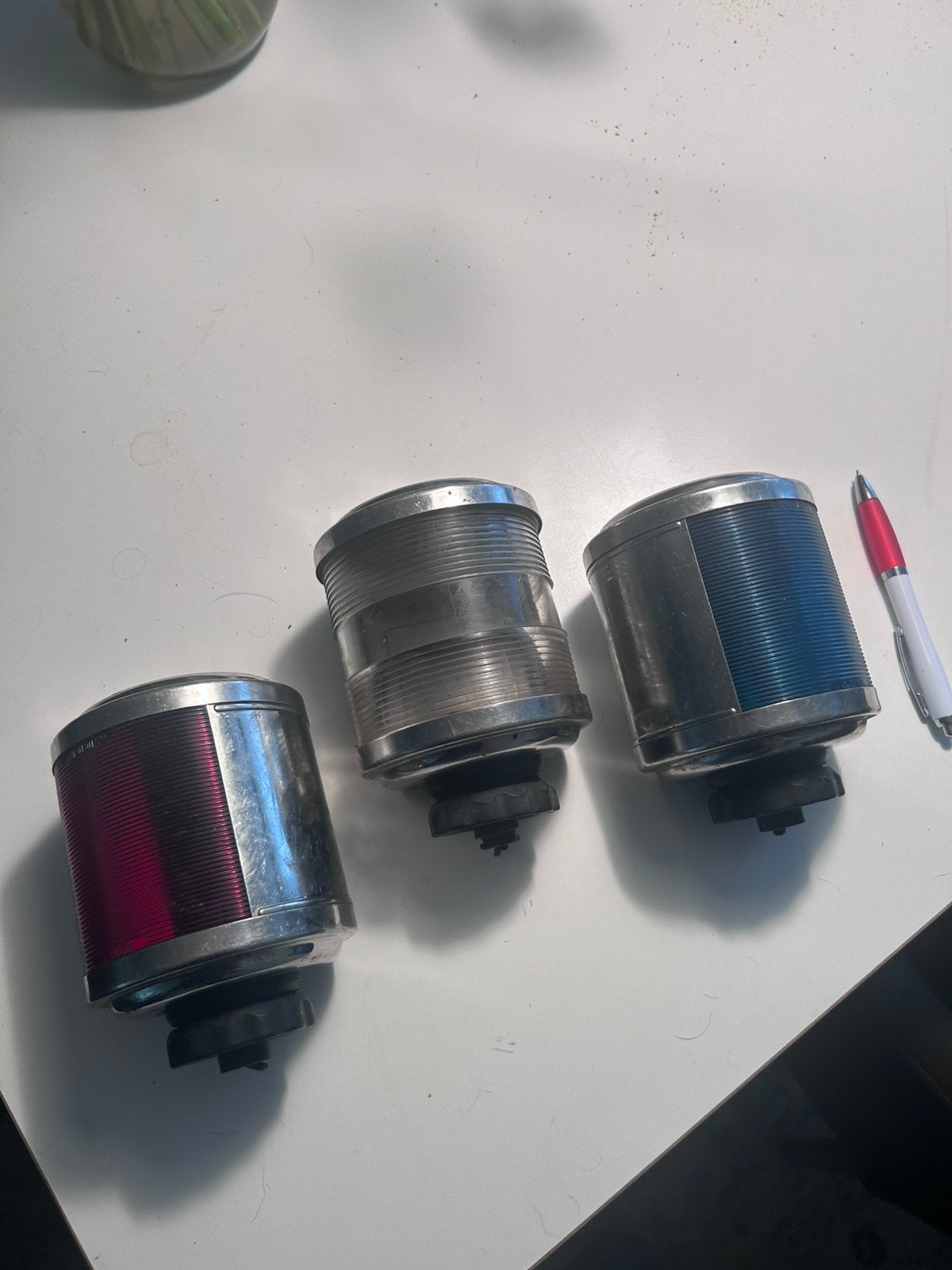 Deklichten set aqua signal serie 50, Ophalen of Verzenden, Gebruikt, Overige typen