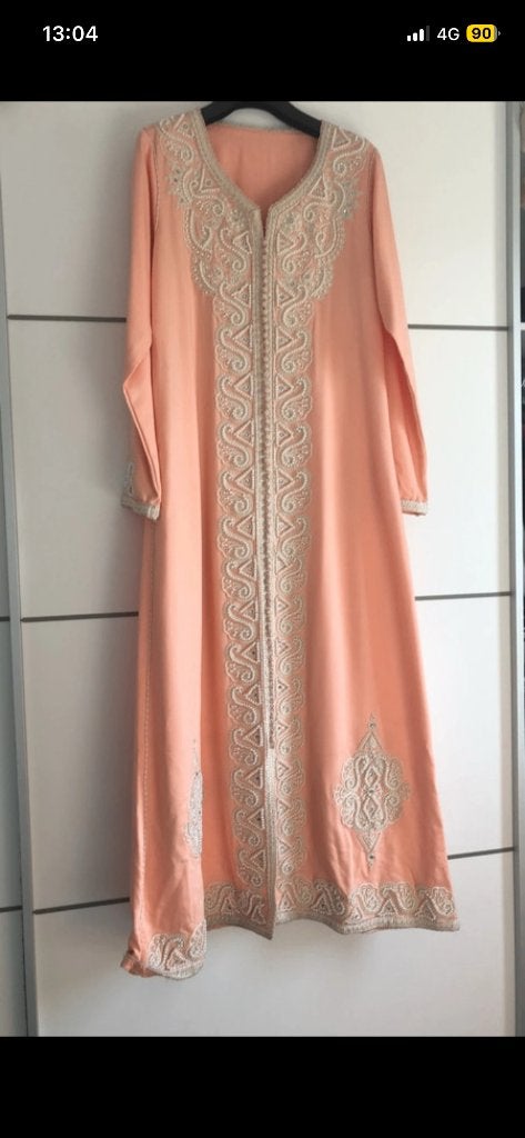 Marokkaanse jurk- Caftan, Overige typen, Ophalen of Verzenden, Zo goed als nieuw, Roze