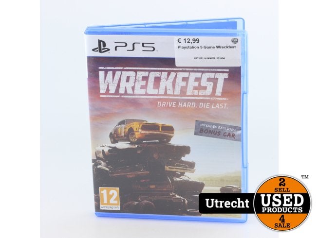 Playstation 5 Game Wreckfest