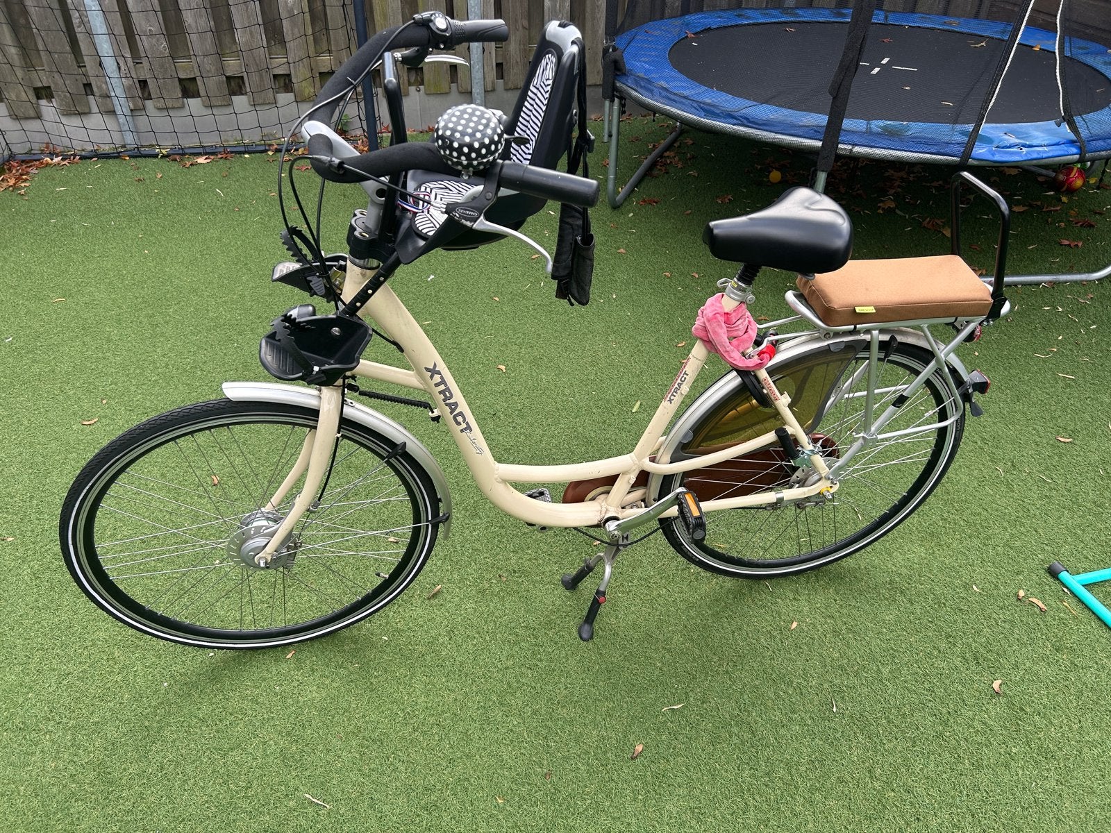 Mamafiets Xtract met voor- en achterzitje, 50 tot 53 cm, Trommelrem, Ophalen, Overige merken