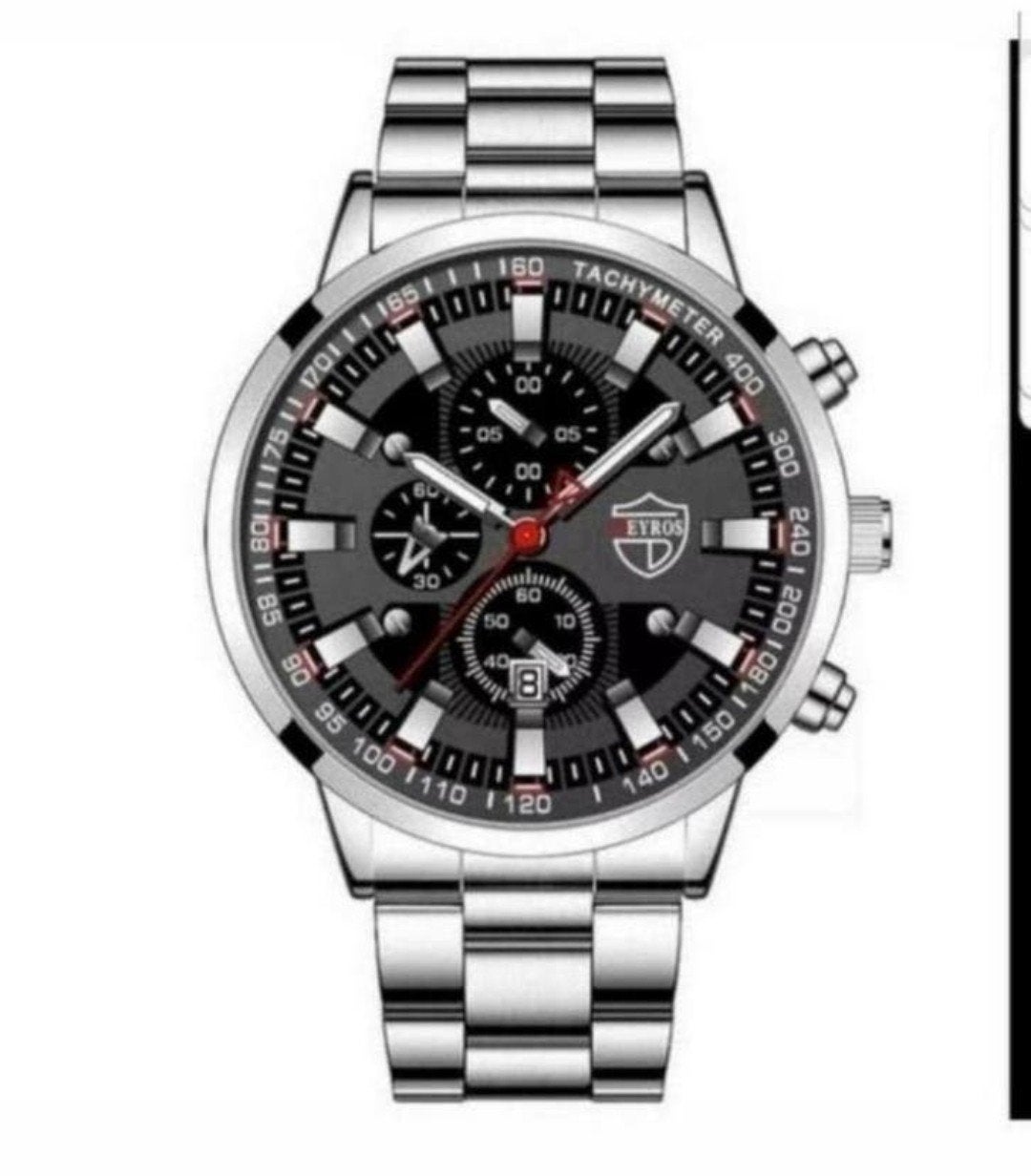 Herenhorloge zie foto's bieden, Sieraden, Tassen en Uiterlijk, Horloges | Heren, Ophalen of Verzenden, Nieuw, Overige materialen