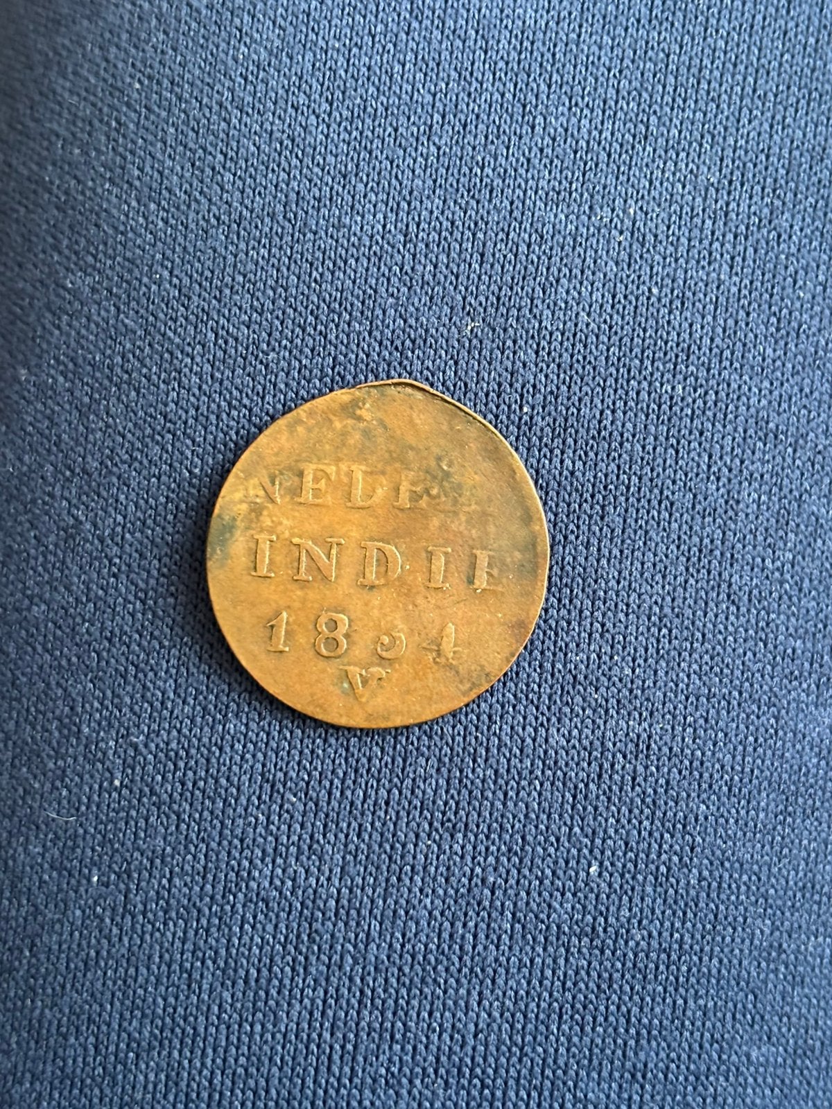 2 Cent 1834 V Nederlands-Indië (Soerabaja)  Willem I., Ophalen of Verzenden, Koning Willem I, Overige waardes, Losse munt