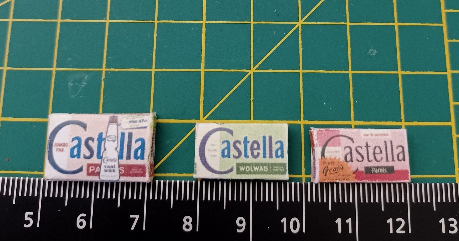 Castella ouderwetse 1:12 verpakking, Verzamelen, Ophalen of Verzenden, Poppenhuis