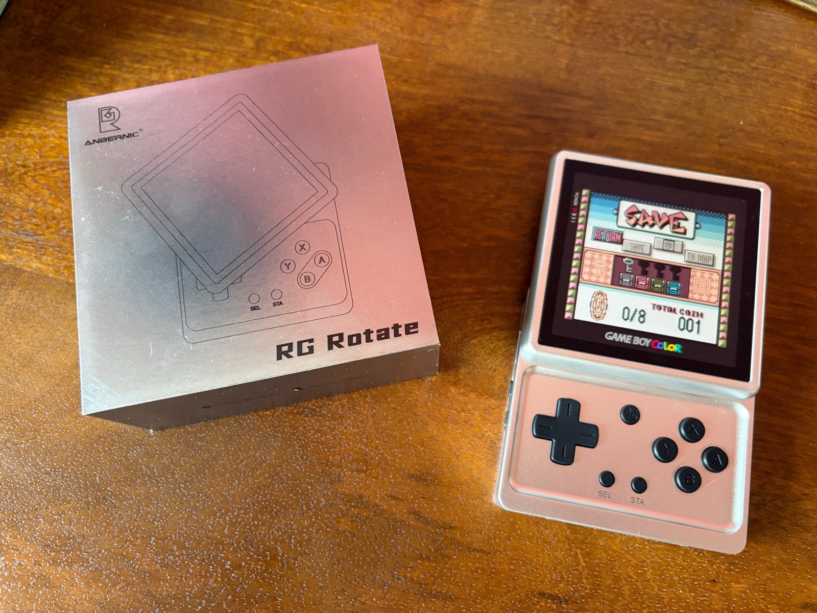 Anbernic RG Rotate Handheld Retro Gaming Console, Spelcomputers en Games, Spelcomputers | Overige, Ophalen of Verzenden, Anbernic