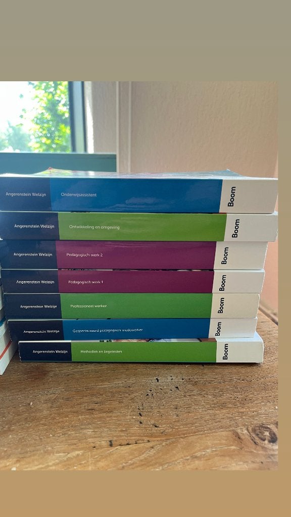 Schoolboeken onderwijsassistent niveau 3/4, Gelezen, Overige vakken, Diverse auteurs, Ophalen of Verzenden