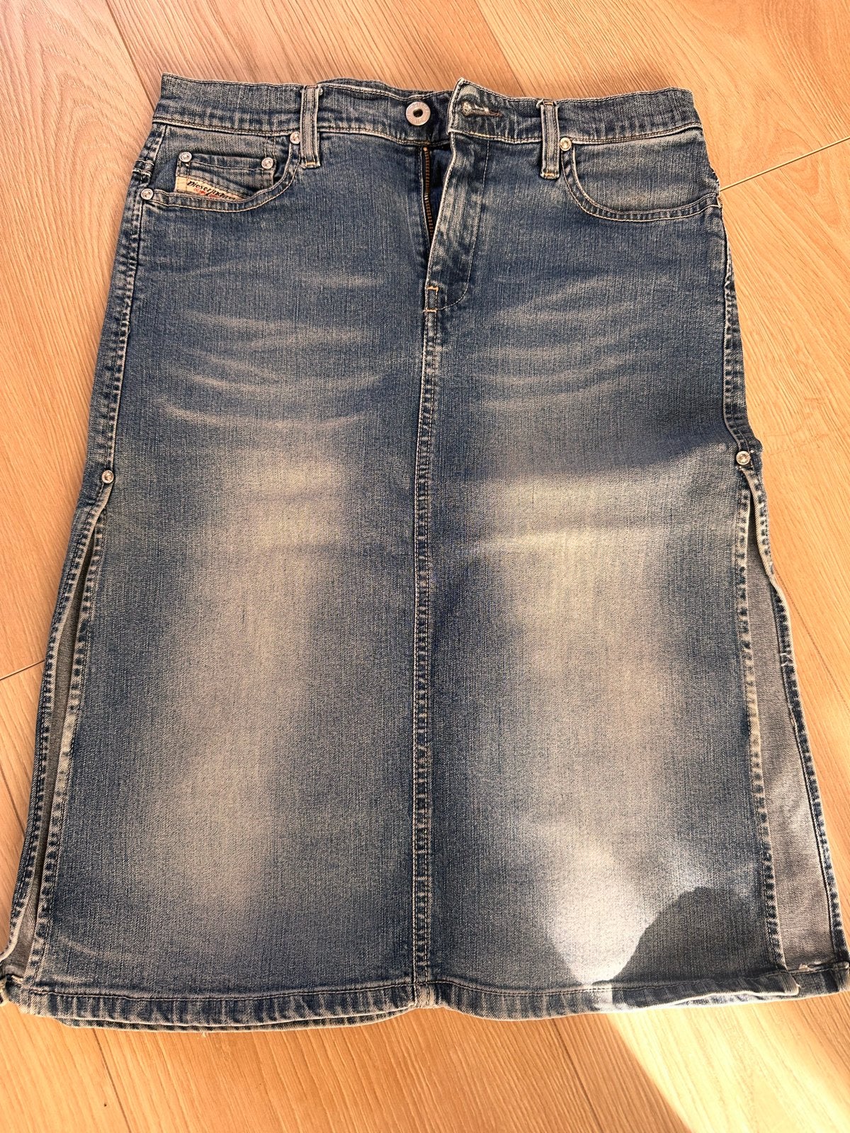 Diesel spijkerrok maat 28 (vergelijkbaar met S), Blauw, Ophalen of Verzenden, Zo goed als nieuw, Maat 36 (S)