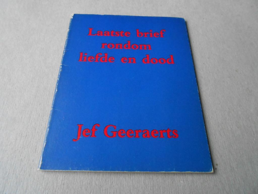 JEF  GEERAERTS, Ophalen of Verzenden, Gelezen, Nederland