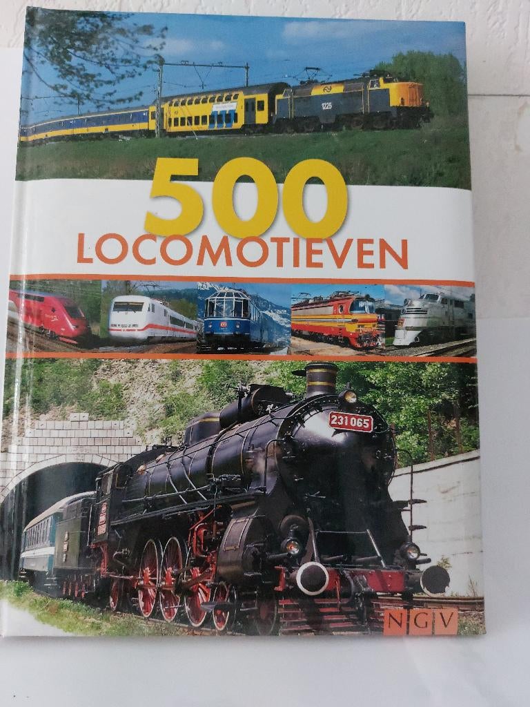 500 Locomotieven boek van Naumann & Goebel, Overige merken, Gelijkstroom of Wisselstroom, Nieuw, Boek, Tijdschrift of Catalogus