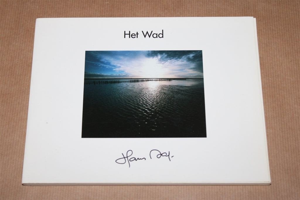 Fotoboek - Het Wad - Hans Sas - Gesigneerd, Ophalen of Verzenden, Zo goed als nieuw