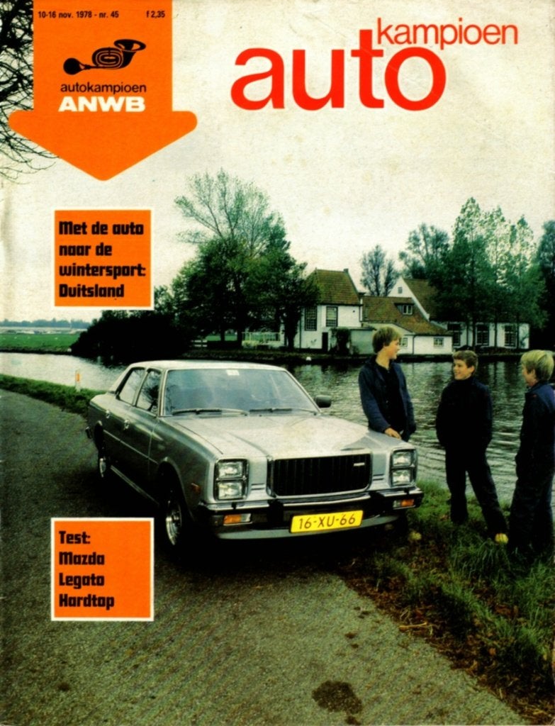 Autokampioen test Mazda 929 Legato Hardtop November 1978, Ophalen of Verzenden, Gelezen, Mazda