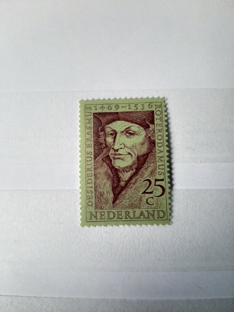 Nederland 1969, 500e geboortedag Erasmus, Ophalen of Verzenden, Na 1940, Postfris