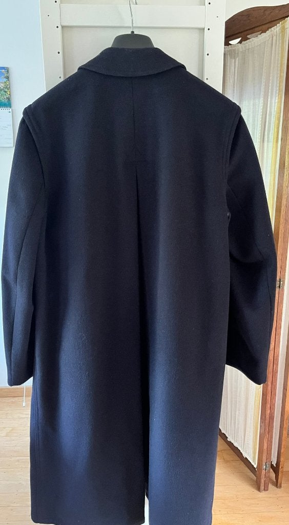 Frey Munchener loden jas, Ophalen, Gedragen, Maat 52/54 (L), Blauw