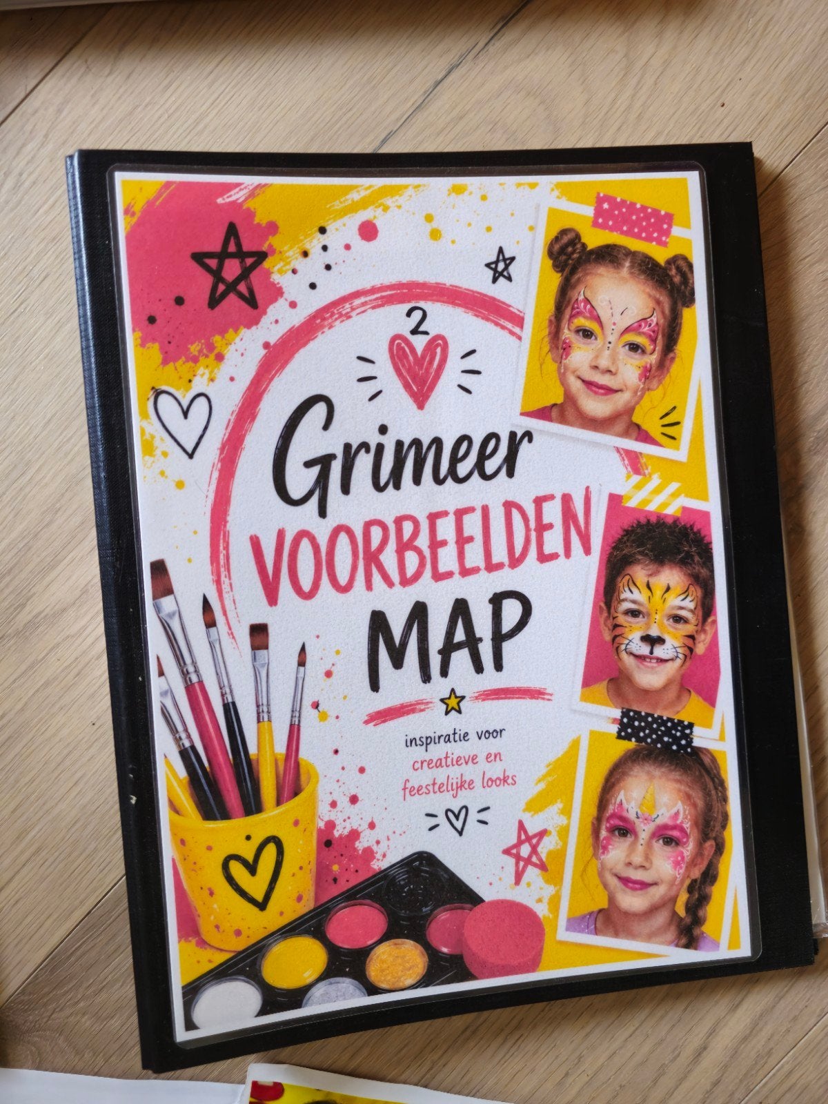 Grimeer Voorbeelden Map - Creatieve Feestelijke Looks, Hobby en Vrije tijd, Overige thema's, Meerkleurig, Ophalen of Verzenden