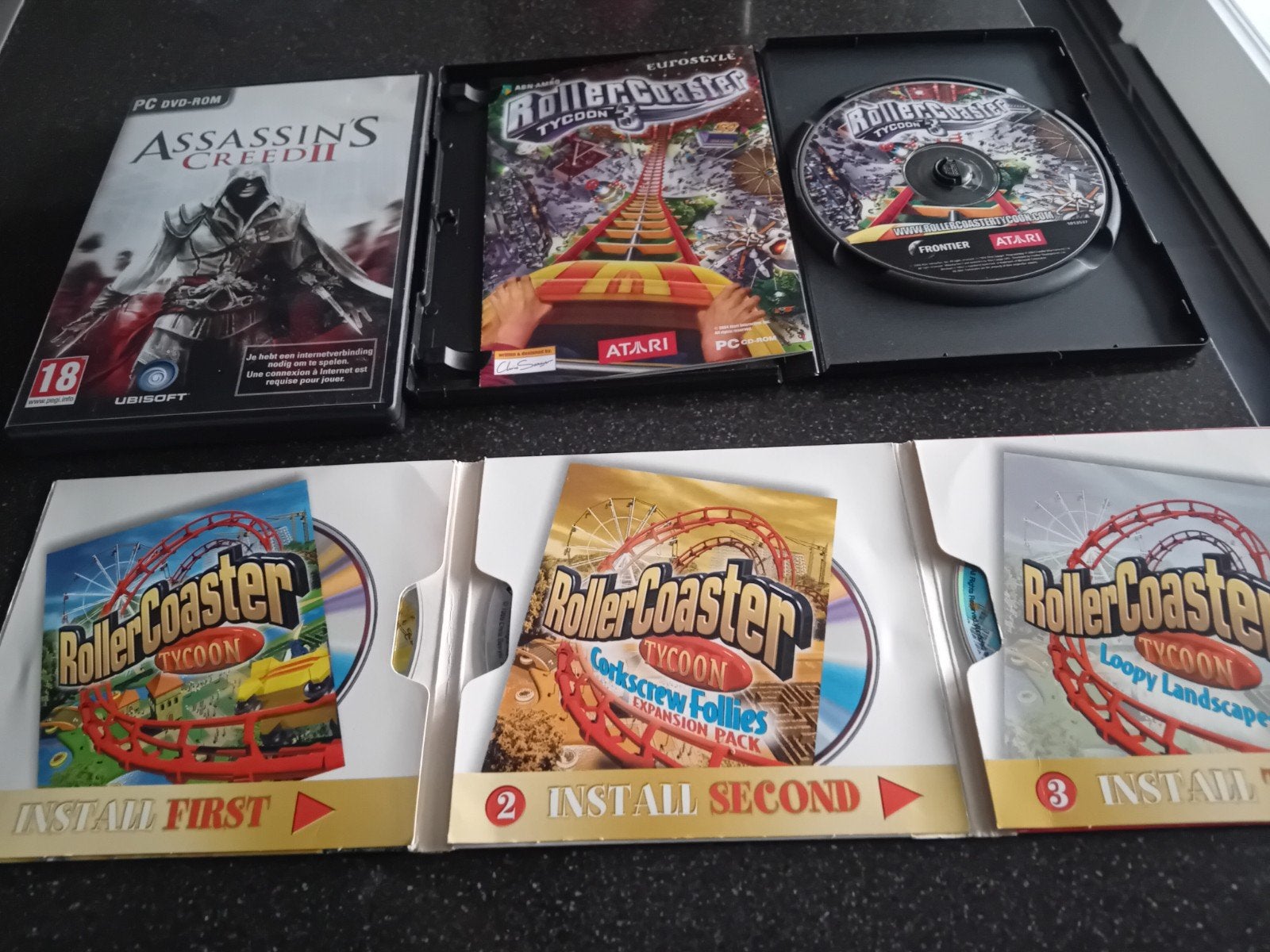 rollercoaster computerspel, Spelcomputers en Games, 1 speler, Ophalen of Verzenden, Puzzel en Educatief, Vanaf 3 jaar