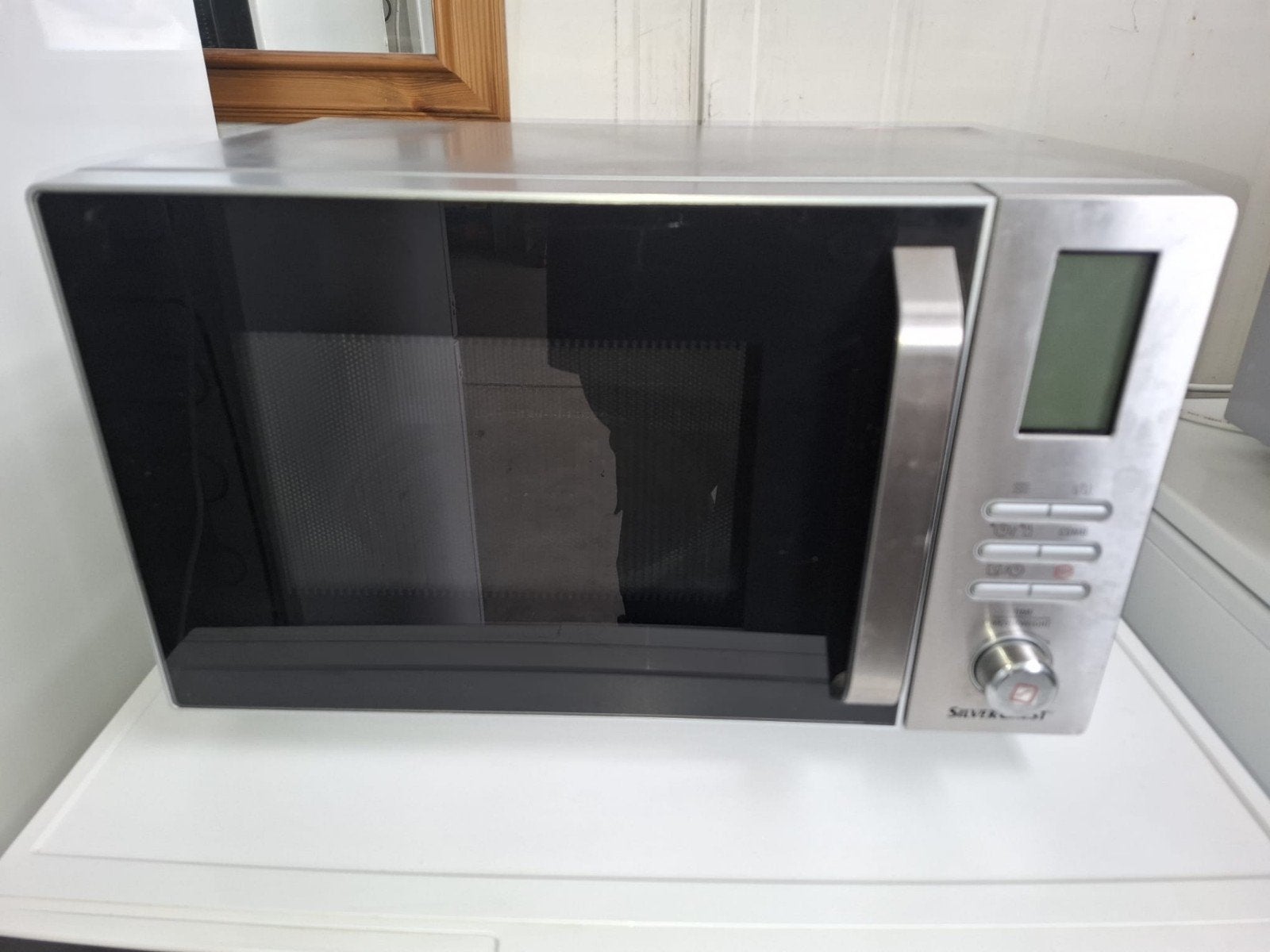 Combi oven magnetron - SilverCrest/Daewoo, Combimagnetron, Gebruikt, Ophalen of Verzenden, Draaiplateau