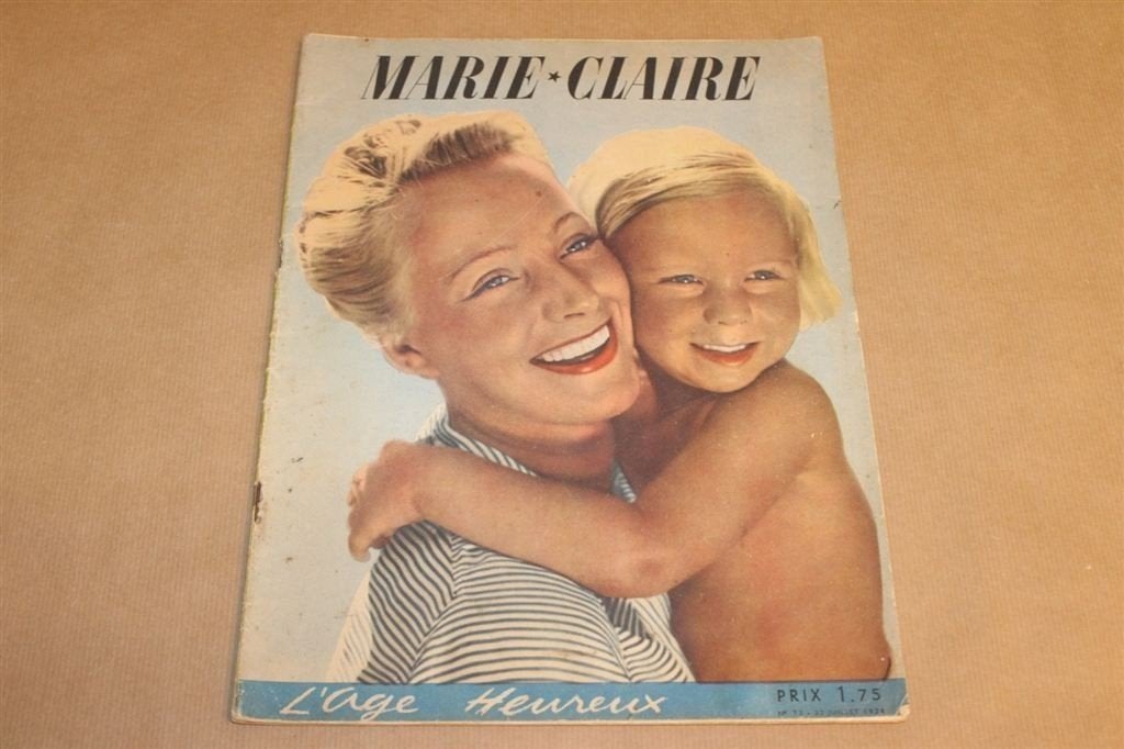 Zeldzaam tijdschrift - Marie Claire - 1938 !!, Ophalen of Verzenden, Zo goed als nieuw, Damesbladen
