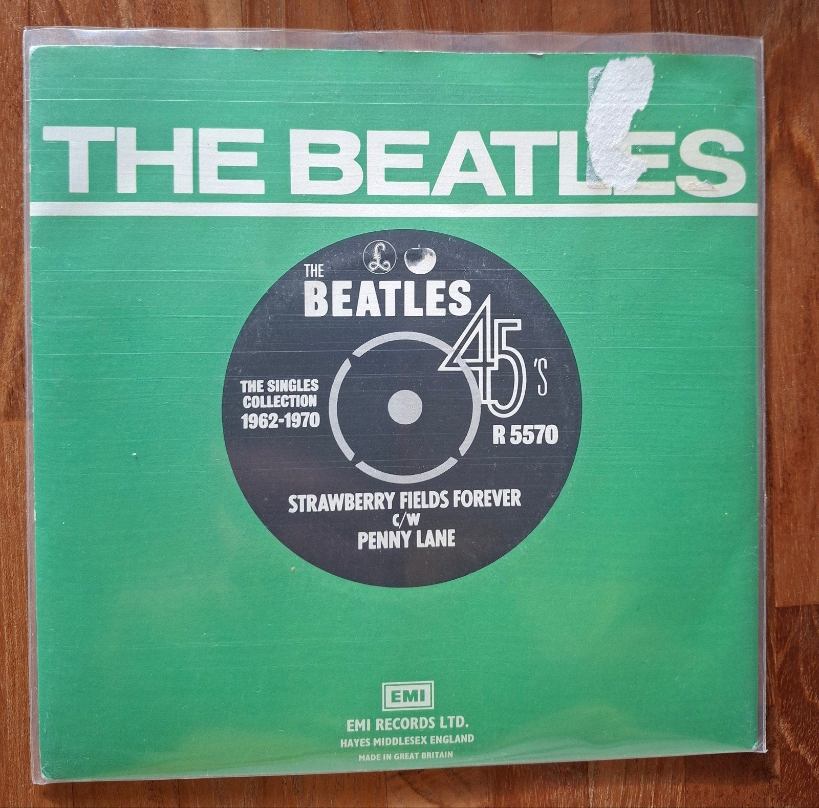 Beatles  - Strawberry fields forever  - Single is TOP, Verzenden, Gebruikt, 7 inch, Pop