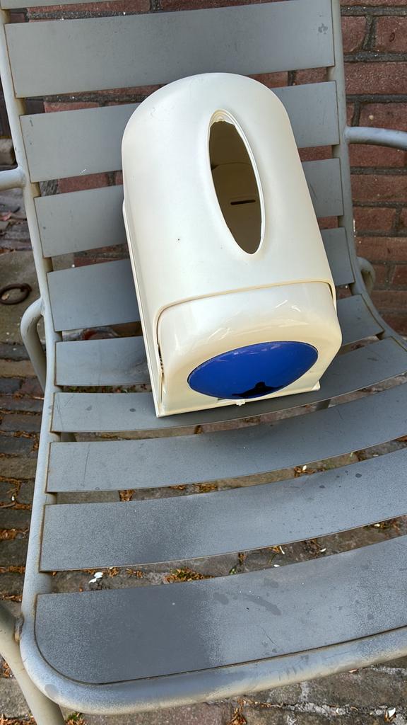 Papier dispenser, Ophalen of Verzenden, Zo goed als nieuw