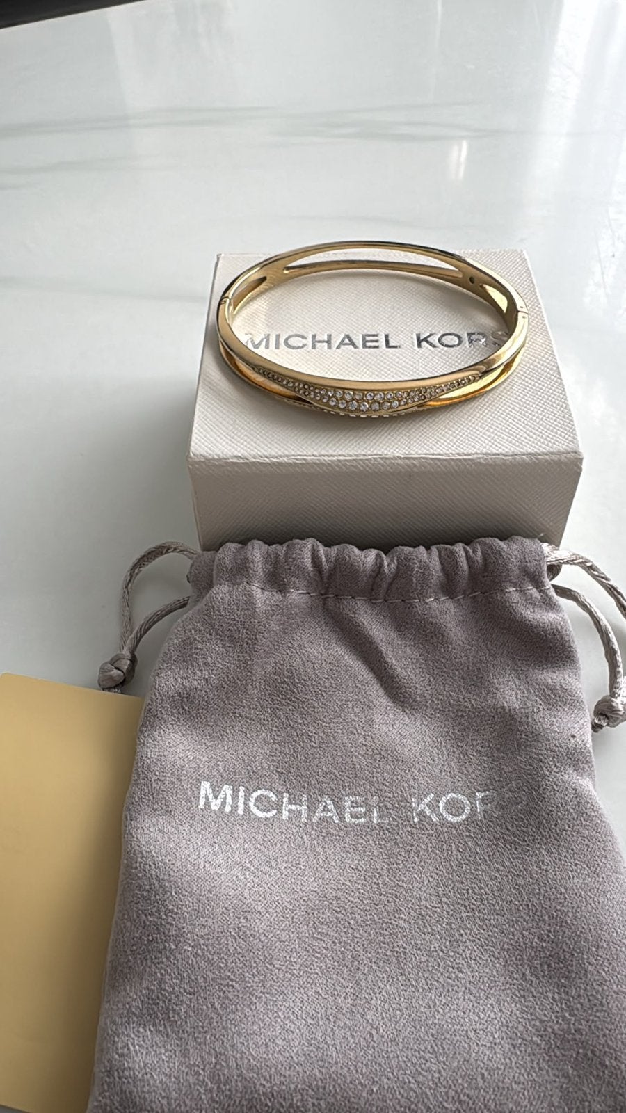 Michael Kors armband, Ophalen of Verzenden, Zo goed als nieuw, Zilver