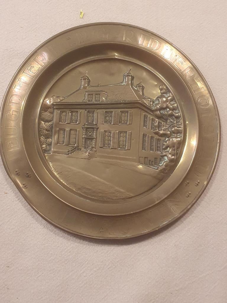 Bunnik wandbord latoen jeugdherberg Rhijnauwen ridderhofstad, Ophalen