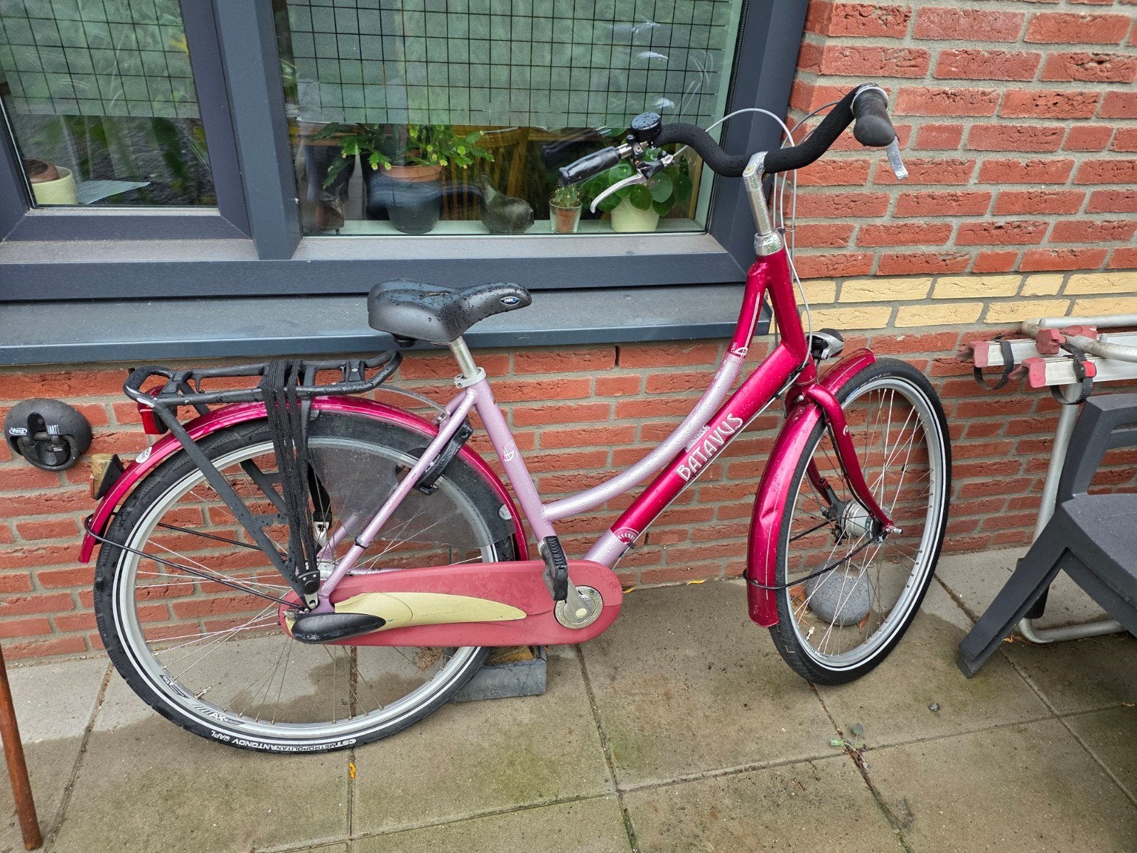 Batavus Damesfiets - 7 Versnellingen - Goede Staat, Ophalen, Gebruikt, Velgrem, (Extra) lage instap