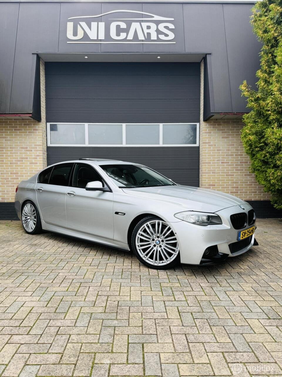 BMW 5-serie 535i High Executive|M Sport Pakket|Leder|Opendak, Auto's, Euro 5, Achterwielaandrijving, Gebruikt, Zwart