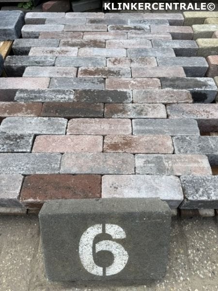 93m2 rood antraciet 21x7x7cm betonklinkers B-KEUS straatsten, Tuin en Terras, Enter@tuinvisie.nl, Klinkers, Nieuw, Ophalen of Verzenden