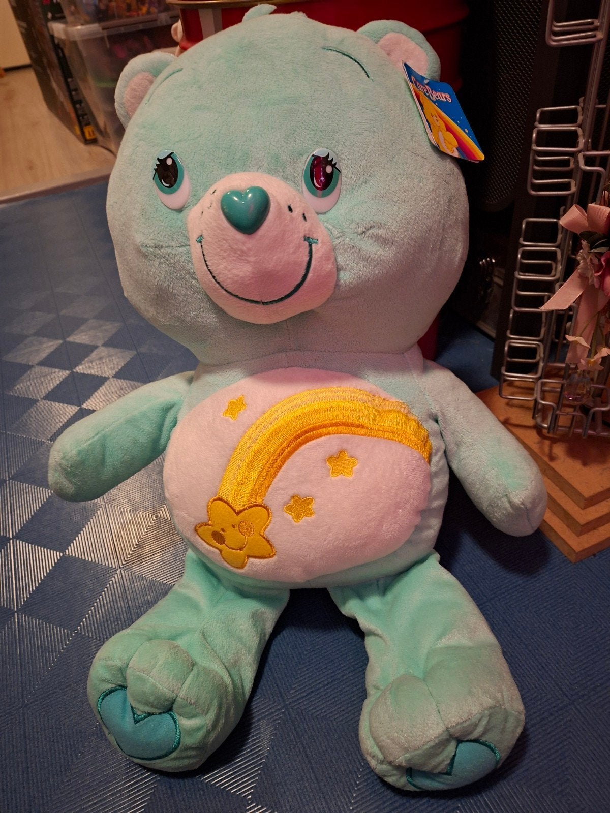 carebear knuffel groot, Ophalen, Groen, Overige karakters, Beer