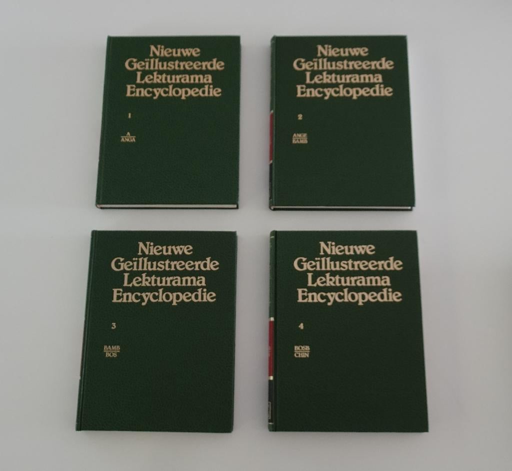 Lekturama, Nieuwe Geïllustreerde Encyclopedie Deel 1 - 4, Boeken, Encyclopedieën, Ophalen, Zo goed als nieuw