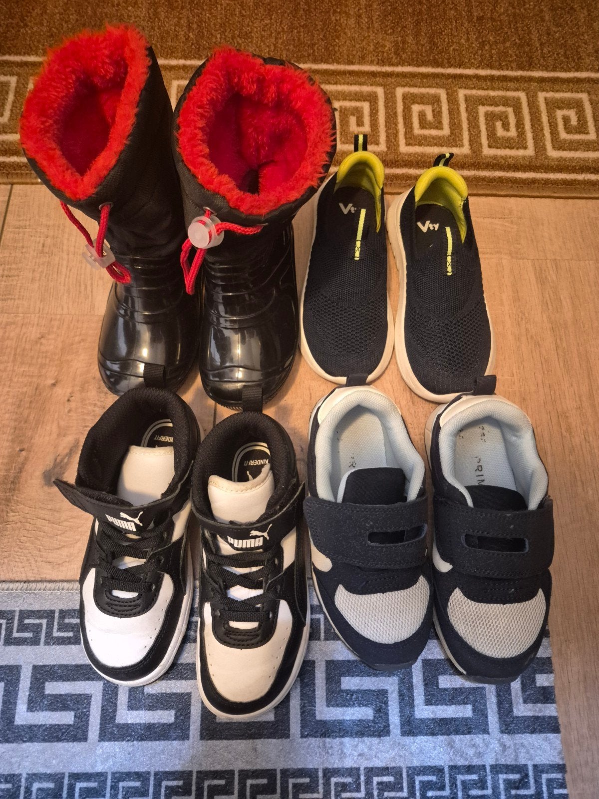 Diverse kinderschoenen en laarzen - Maat 25-27, Ophalen, Gebruikt, Jongen of Meisje, Puma