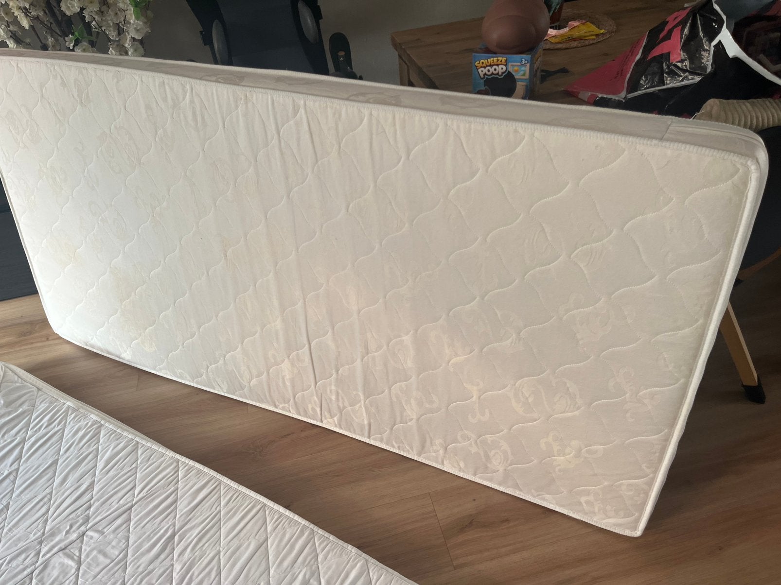 Gratis kinder matras en topper 90x200, Ophalen, Gebruikt, 90 cm, Eenpersoons