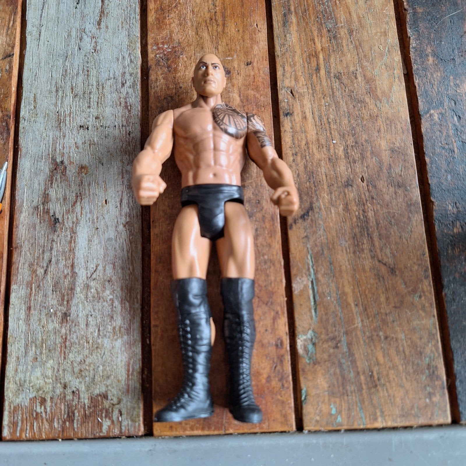 The Rock Actiefiguur - WWE Wrestling Figuur, Ophalen of Verzenden, Zo goed als nieuw