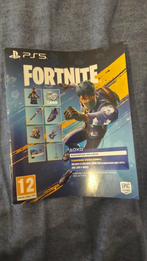 Fortnite 1000 V-Bucks + Florin Bundel Code, Verzenden, Nieuw