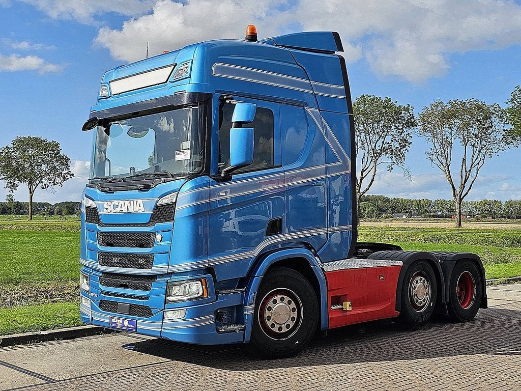 SCANIA R500 6x2/4 ret. led, Auto's, Vrachtwagens, Automaat, Euro 6, Leder, Bedrijf
