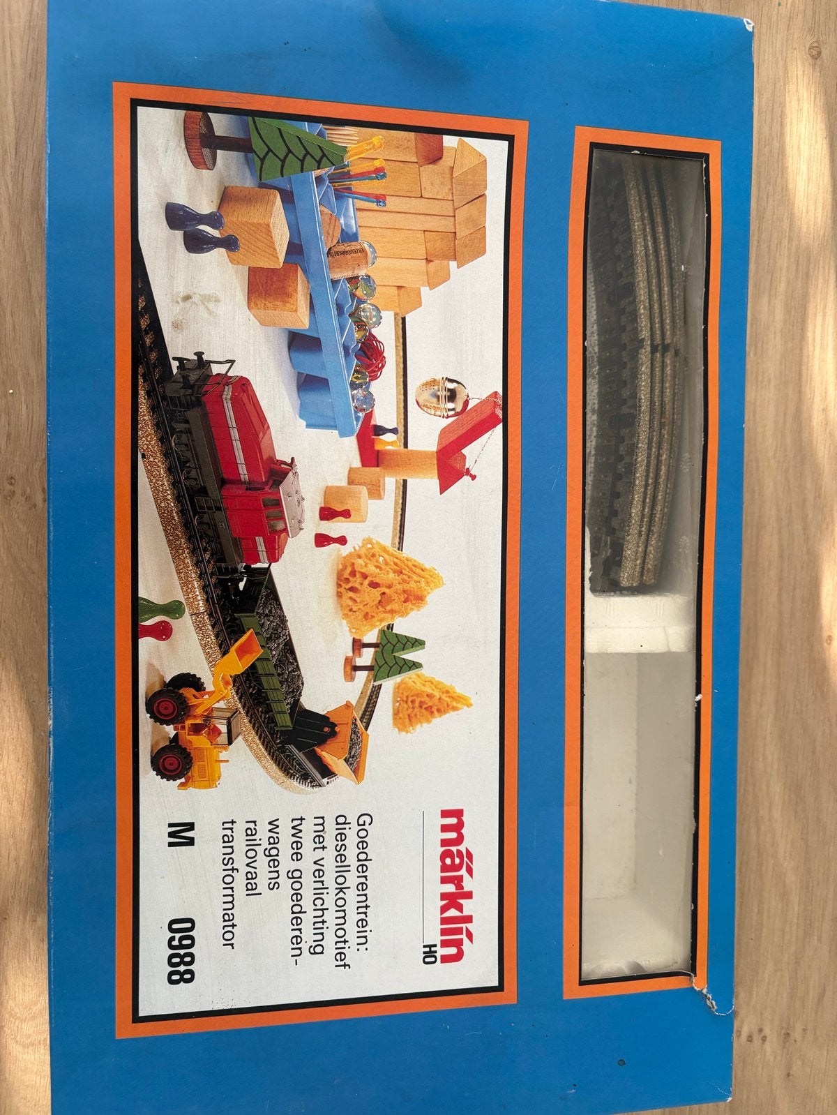 Märklin starterset 1988 met extra rails, Ophalen, Wisselstroom, Analoog, Märklin